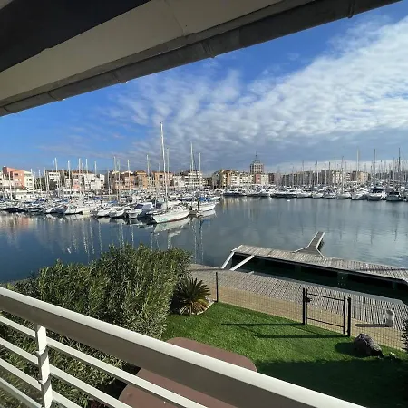 Superbe Marina De Luxe Au Cap D'agde Avec Jacuzzi, Garage Et Vue Port - Fr-1-723-62 アパート *